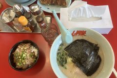 社員3人でツーリング＆ラーメンへ